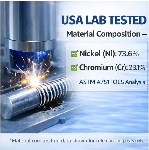 Vista 3 de 279838 Elemento calefactor para secadora – Bobina de níquel cromo mejorada al 95%, probada en laboratorio de Estados Unidos – Compatible