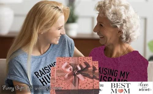 Vista 6 de Camiseta divertida para mujer "Raising My Husband is Exhausting" Regalos para esposa Navidad