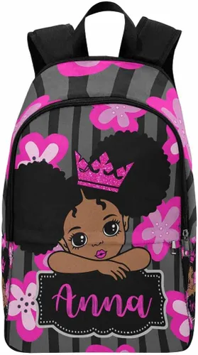 Vista 153 de Texto personalizado Elefante desgaste gafas mochila mochila mochila casual Daypack bolsa para mamá niñas, color86-4, Mochilas Daypack
