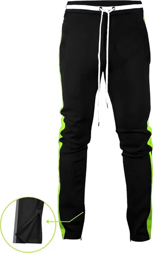 Vista 6 de SCREENSHOT Pantalones deportivos ajustados prémium para hombre Hip Hop