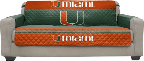 Vista 14 de Pegasus Sports NCAA - Funda protectora de microfibra para muebles con correas elásticas