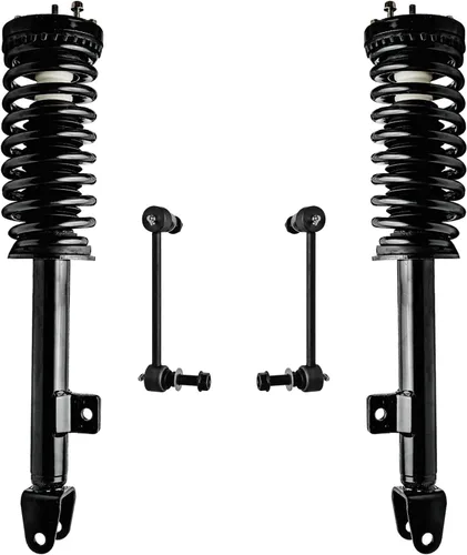 Vista 37 de Detroit Axle - Kit de 4 piezas de puntales delanteros para Toyota Highlander 2001 2002 2003, enlaces de barra antivuelco estabilizadores y puntales