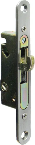 Vista 8 de FPL #3-45-S Cerradura de muesca de repuesto para puerta de vidrio deslizante, Dorado