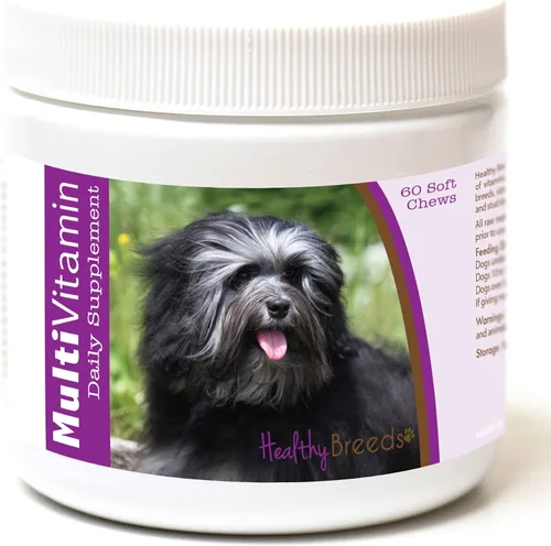 Vista 14 de Healthy Breeds Affenpinscher - Masticables blandos multivitamínicos, 60