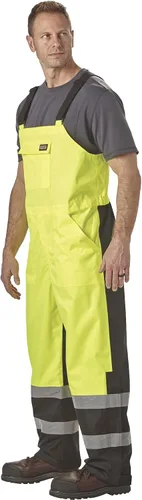 Vista 4 de Gravel Gear HV Class E - Baberos de lluvia de alta visibilidad para hombre