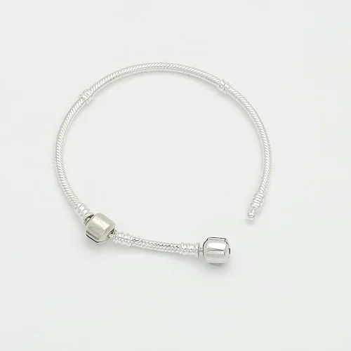 Vista 3 de Extensor de pulsera estilo Pandora, pulsera de serpiente con dije para mujer, extensores añaden extensión de 1.3, 1.5 pulgadas de joyería extraíble