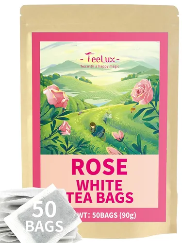 Vista 18 de TeeLux Bolsas de té verde menta, té verde con menta, menta verde y citronela, con cafeína, 100% real y natural, 100