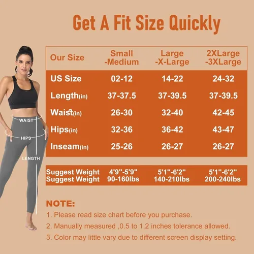 Vista 6 de HIGHDAYS Paquete de 3 leggings con bolsillos para mujer, cintura alta, control de abdomen, pantalones de yoga suaves para mujer, para entrenamiento