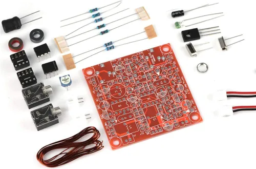 Vista 3 de Transmisor de radio de onda corta para recibir 49er accesorios de 3 W, kit de radio CW plplaaoo HAM Radio QRP Kit CW Radio CW Radio CW Transmisor