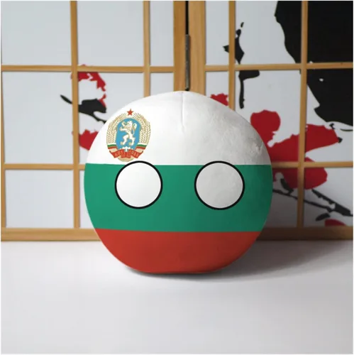 Vista 34 de Polandball Countryballs Muñeco de peluche Ucrania España Hungría Portugal Rumanía Grecia Austria México Polonia Ball (15,3.8 pulgadas)