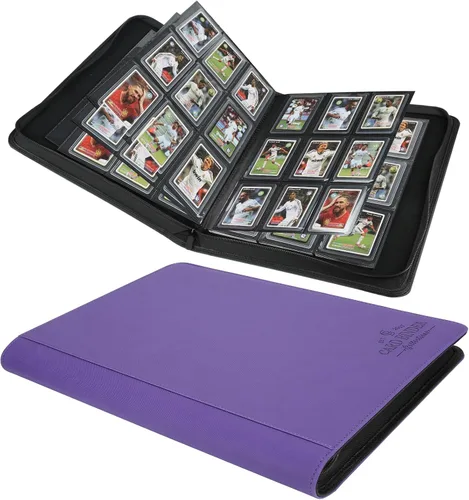 Vista 15 de Carpeta Toploader CARDBINDER, Estuches Duros Toploader, Fundas de 4 Bolsillos para hasta 128 Tarjetas. Carpeta de Tarjetas Toploader con Fundas