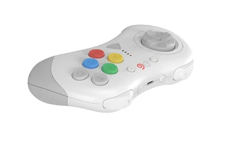 Vista 3 de Retro Fighters D6 Dreamcast Wireless Controller for SwitchPCDreamcast, White