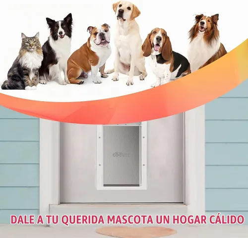 Vista 6 de Paquete de 2 solapas de repuesto para puerta de perro con cierre magnético, compatibles con puerta PetSafe Freedom para perros y gatos PAC11-11039
