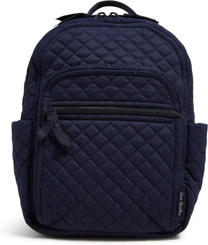 Vista 24 de Vera Bradley - Mochila pequeña de algodón para mujer Negro