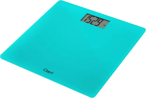 Vista 4 de Ozeri Báscula de baño de precisión (440 libras440.9 lbs) en vidrio templado, con tecnología de sensor de 1.76 oz (0.1 libras0.1 lbs) y tara