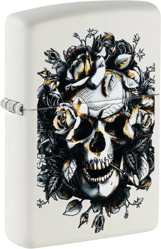 Vista 13 de Zippo Galaxy Skull Design 540 - Encendedor de bolsillo de latón
