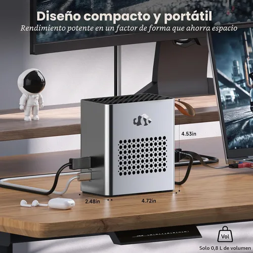 Vista 6 de NIMO Caja de tarjeta gráfica externa, AMD Radeon RX 7600M XT para portátil