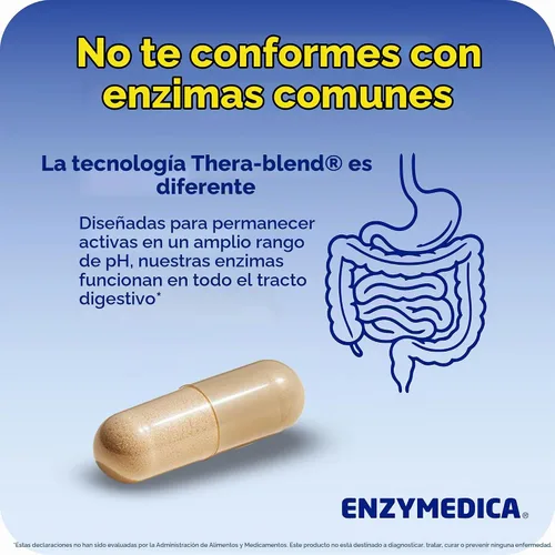 Vista 8 de Enzymedica Digest Basic + Probióticos - 30 Cápsulas Digestive Enzyme Supplement for Women & Men, Enzyme and Probiotic Capsules for Digestion, Gut