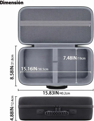Vista 6 de co2CREA Estuche de viaje rígido de repuesto para impresora HP OfficeJet 200