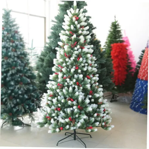 Vista 9 de Soporte de metal para árbol de Navidad artificial resistente y estable con fijación de tornillo para una fácil instalación