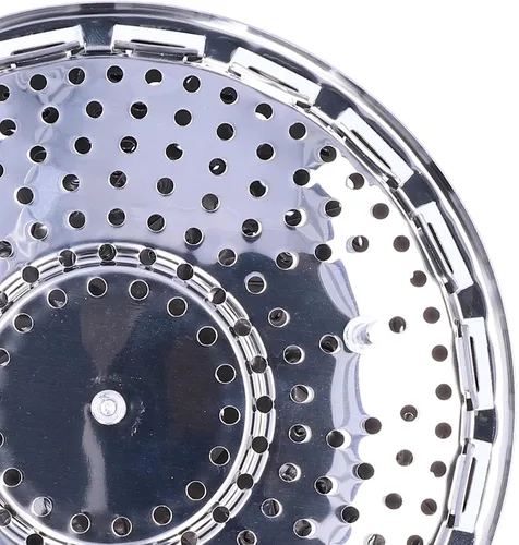 Vista 9 de Stainless Steel Steamer Basket, Multifunctional Steamer, Round Steamer, Cookware Kitchen Accessories (430 stainless steel)
