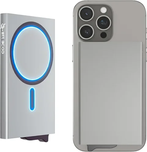 Vista 11 de CODE 118 Billetera – Billetera inteligente automática premium, bloqueo RFID, billetera de metal minimalista emergente para hombres, aluminio de 24K