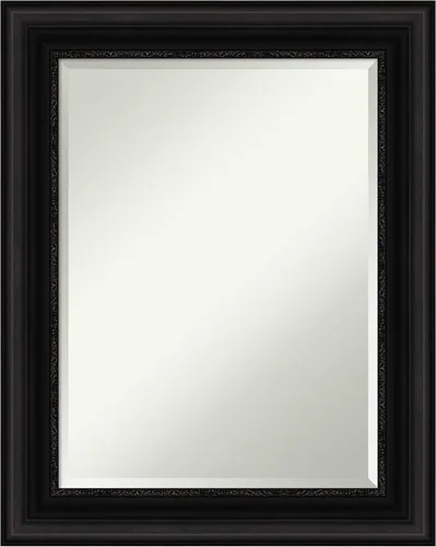 Vista 19 de Amanti Art Espejo de pared, espejo de marco negro para decoración de pared o para usar como espejo de baño para sobre el fregadero