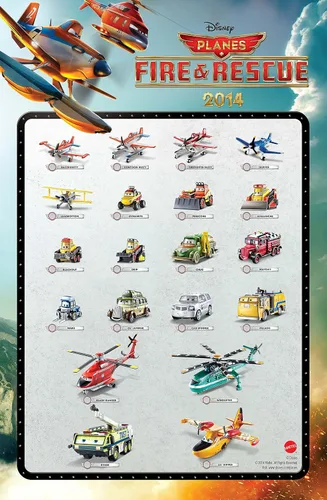 Vista 6 de Disney Planes Fire and Rescue Blackout - Vehículo fundido a presión