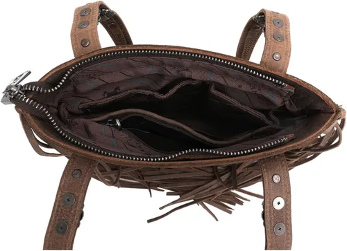 Vista 5 de Montana West Western Bling Collection - Bolso de mano con asa superior