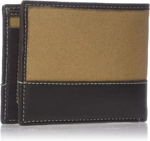 Vista 2 de Timberland Men's Canvas & Leather Billfold Gift Set