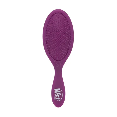 Vista 14 de Wet Brush Cepillo desenredante original, exclusivo de Amazon, color aguamarina, cerdas IntelliFlex ultrasuaves, cepillo desenredante que se desliza