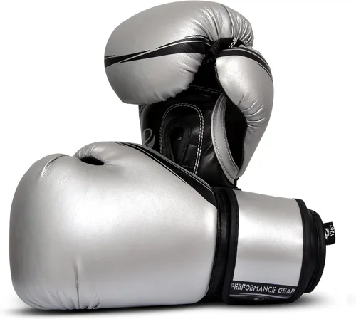 Vista 11 de Guantes de boxeo metálicos - MMA Muay Thai Training & Fight Oro