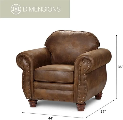 Vista 11 de American Furniture Classics Sedona - Juego de sofá cama de 4 piezas, color marrón