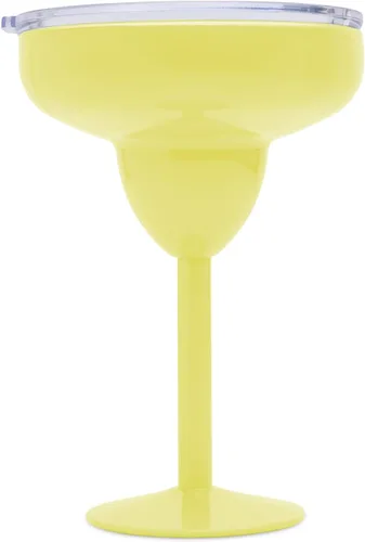 Vista 2 de Better Dweller Vaso de Margarita de metal sellado al vacío con tapa, vaso aislado, taza de acero para vacaciones, piscina y margs fríos en la playa