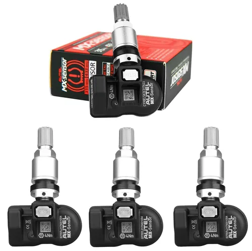Vista 9 de Autel MaxiTPMS - Paquete de 1 sensor de metal TPMS MX 315MHz 433MHz, sensor universal de neumáticos, funciona con TS408 TS508 TS601 TS608 MK808TS