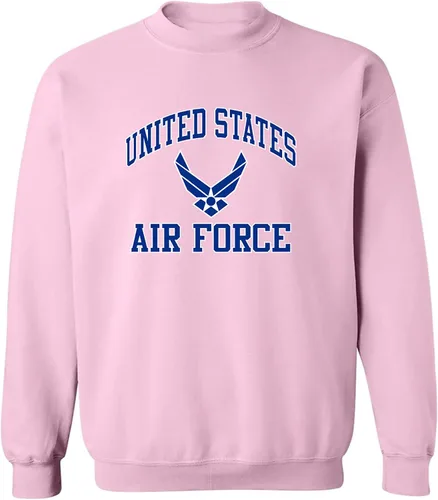 Vista 10 de zerogravitee Air Force Wings Sudadera con cuello redondo y estampado azul/blanco Azul marino
