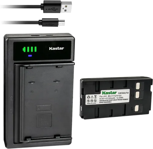 Vista 7 de Kastar Reemplazo del cargador de batería USB inteligente para JVC GR-SXM161US GR-SXM200 GR-SXM235U GR-SXM240U GR-SXM245U GR-SXM250US GR-SXM255