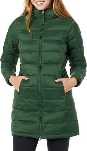 Vista 7 de Amazon Essentials - Abrigo acolchado, ligero y resistente al agua con capucha para mujer, disponible en talla extragrande