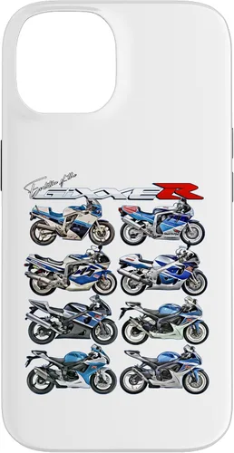Vista 4 de Gixxer, Evolution, GSXR, Road Racing, Motocicleta, Motocicleta, Funda de bicicleta para iPhone 17