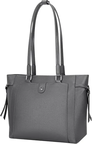 Vista 2 de Over Earth Bolso de hombro de cuero PU para mujer, bolso de trabajo casual