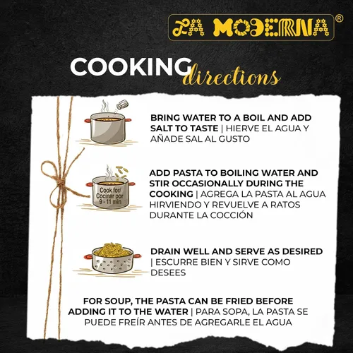 Vista 5 de La Moderna Pajarita Corbata Pasta Tradicional, 7 onzas, paquete de 1