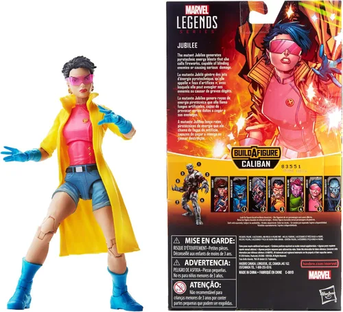 Vista 3 de Hasbro Marvel Legends Series - Figura de acción coleccionable de 6 pulgadas (colección X-Men), con parte Caliban Build-A-Figure
