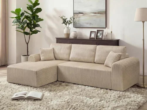 Vista 14 de THSUPER Sofás seccionales sin hueso de pana de 134 pulgadas en forma de U de gran tamaño para sala de estar con diván doble, cómodo sofá de asiento