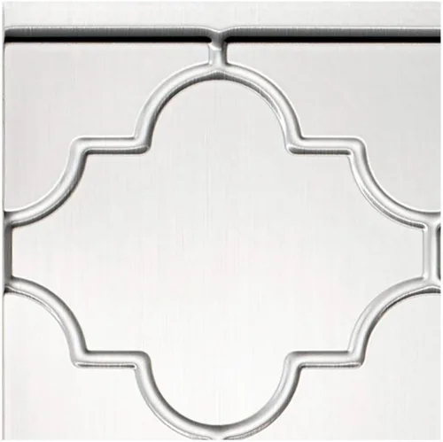 Vista 26 de FASÄDE Mónaco - Panel decorativo de vinilo para salpicaduras de 18 x 24 pulgadas en acero galvanizado (paquete de 5)