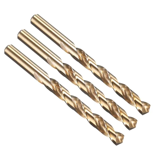 Vista 72 de PATIKIL Broca Jobber de 0.039 in, vástago recto M35 cobalto 5% acero de alta velocidad 135° acabado dorado para metal duro de acero inoxidable - 2