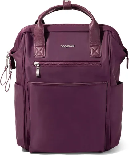 Vista 13 de Baggallini Mochila Soho para mujer, Negro, talla única