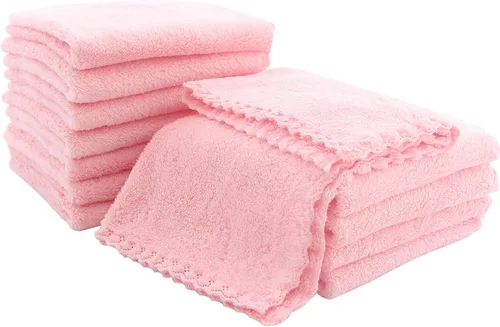 Vista 10 de Paquete de 12 paños para bebé, extra absorbentes y suaves, para recién nacidos, bebés y niños pequeños, adecuados para la piel del bebé y recién