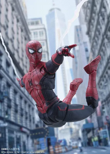 Vista 2 de TAMASHII Nations BANDAI S.H.Figuarts - Traje de Spider-Man (Spider-Man: Lejos de casa)