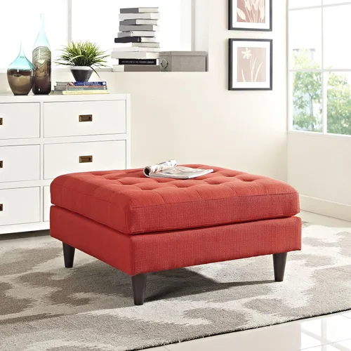 Vista 28 de Modway EEI-1547-DOR Empress Mid-Century - Sofá biplaza tapizado de tela en gris