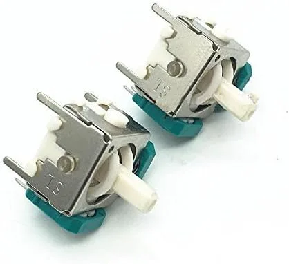 Vista 3 de 2 piezas de palanca de mando analógico 3D para NGC Gamecube Controller Reemplazo